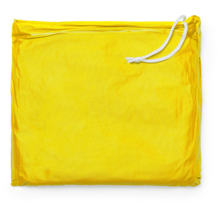poncho damper à personnaliser jaune