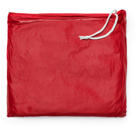 poncho damper à personnaliser rouge