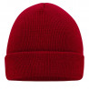 Bonnet tricot personnalisé en broderie bourgogne