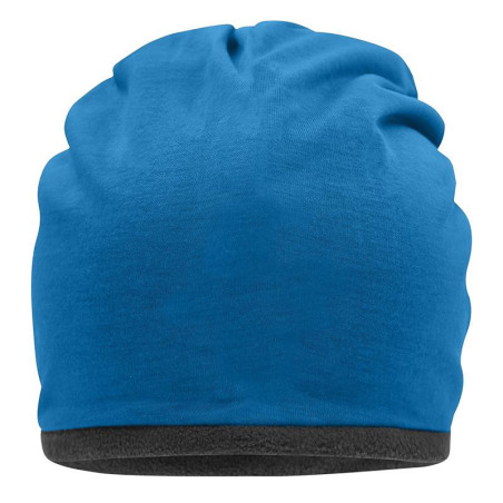 Bonnet polaire personnalisé en broderie bleu