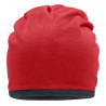 Bonnet polaire personnalisé en broderie rouge