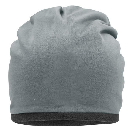Bonnet polaire personnalisé en broderie gris