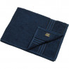 Serviette de toilette personnalisée en broderie marine