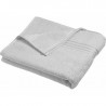 Serviette de bain personnalisée en broderie blanc