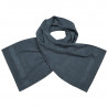 Serviette de sport personnalisée en broderie gris fer