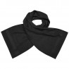Serviette de sport personnalisée en broderie noir
