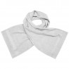 Serviette de sport personnalisée en broderie blanc