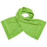 Serviette de sport personnalisée en broderie vert citron