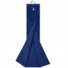 Serviette golf personnalisée en broderie bleu roi foncé
