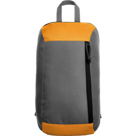 Sac à Dos personnalisé en flocage gris orange