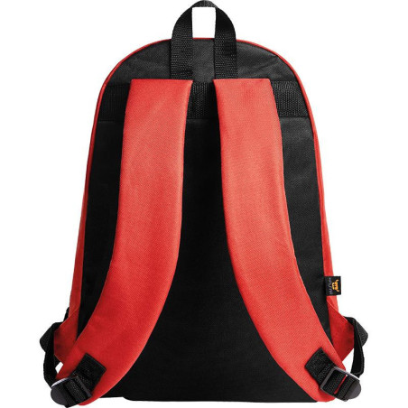 Sac à Dos City personnalisé en flocage rouge dos