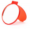 Miroir glaze à personnaliser rouge ouvert