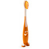 Brosse à dents clive à personnaliser orange