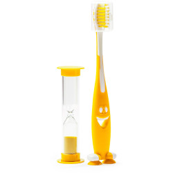 Brosse à dents mesler à personnaliser jaune