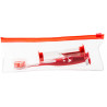 Brosse à dents mesler à personnaliser rouge pochette