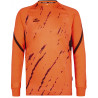 Maillot gardien de buts ELDERA Volant Orange fluo/Noir