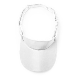 Visière wizer à personnaliser blanc