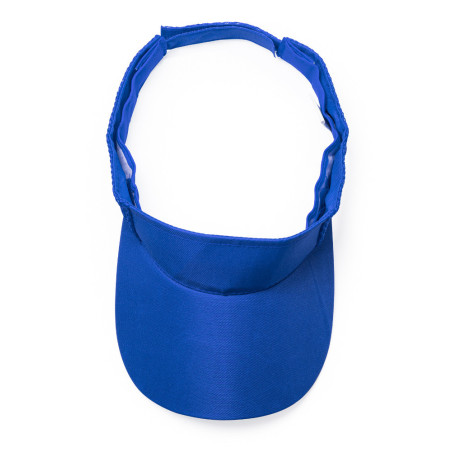Visière wizer à personnaliser bleu