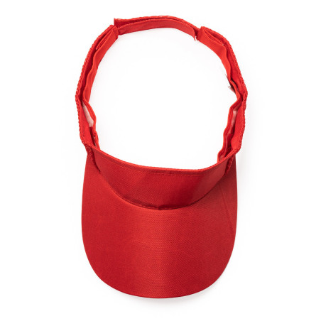 Visière wizer à personnaliser rouge