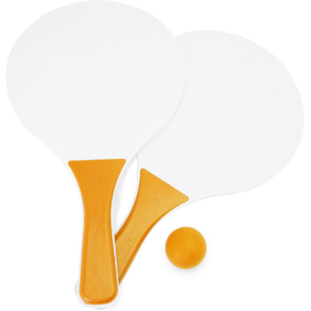 Raquettes feroe à personnaliser orange