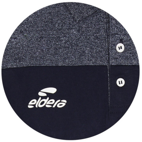 Polo ELDERA Popo Marine chiné/Marine Zoom