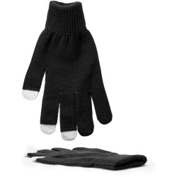 gants tactiles zeland à personnaliser noir