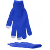 gants tactiles zeland à personnaliser bleu
