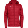 Blouson à manches amovibles ELDERA Acarreaux Rouge