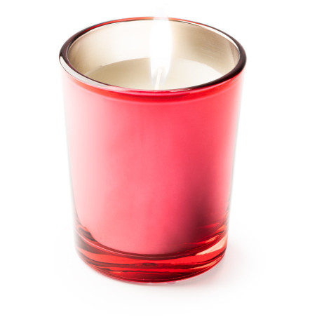 bougie kimi à personnaliser rouge