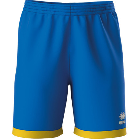 Short ERREA Barney Bleu roi/Jaune