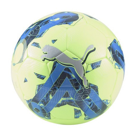 Ballon de football Puma Orbita 6 MS jaune fluo bleu