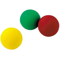 Lot de 3 balles PVC de jonglerie