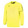 Sweat d'entraînement MIZUNO Sendai Round Neck JAUNE FLUO