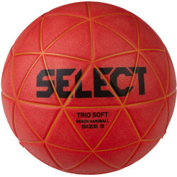 BALLON DE HANDBALL SELECT BEACH HANDBALL V21 ROUGE