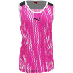 Maillot de basket femme sublimé Puma Mybball Shirt col rond