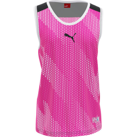 Maillot de basket femme sublimé Puma Mybball Shirt col rond