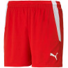 Short PUMA Team Liga Femme ROUGE