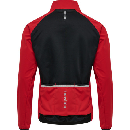 Veste de cyclisme Hummel Core rouge dos