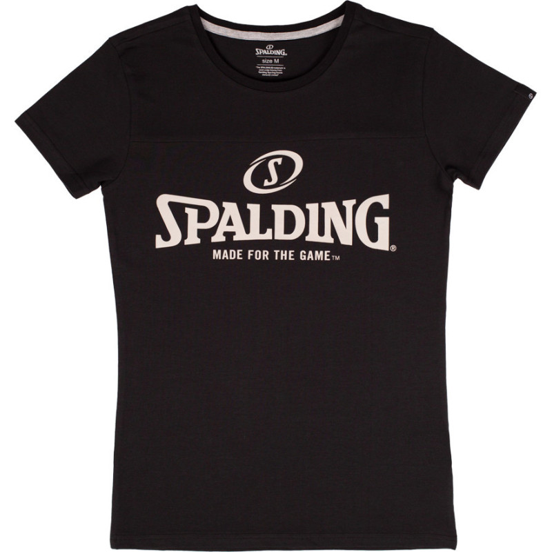 Polo de Basket-ball - SPALDING - Manches Courtes - Blanc - Sport