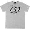 T-Shirt Spalding Fast GRIS CHINE/NOIR