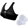 Brassière Femme ADIDAS NOIR