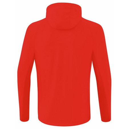 Veste d'entraînement à capuche Erima Liga Star ROUGE/BLANC DOS