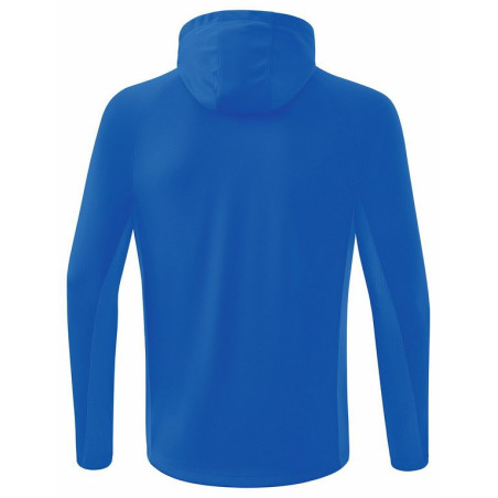 Veste d'entraînement à capuche Erima Liga Star BLEU ROI/BLANC DOS