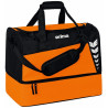 Sac de sport Erima Six Wings avec compartiment Small orange noir