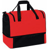 Sac de sport Erima Six Wings avec compartiment Small rouge noir dos