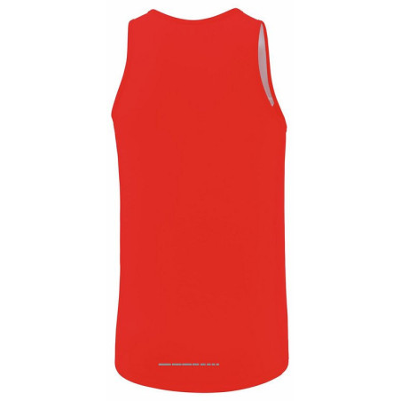 Débardeur Racing ERIMA ROUGE DOS