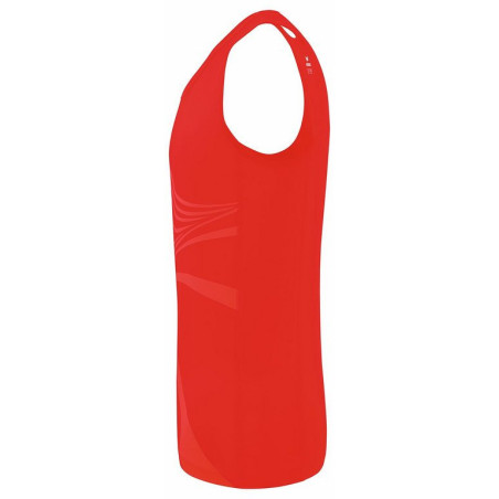 Débardeur Racing ERIMA ROUGE PROFIL