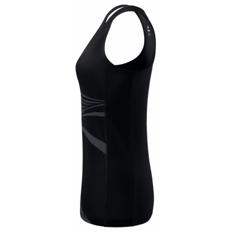 Débardeur Racing Femme ERIMA NOIR PROFIL
