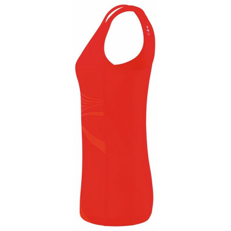 Débardeur Racing Femme ERIMA ROUGE PROFIL