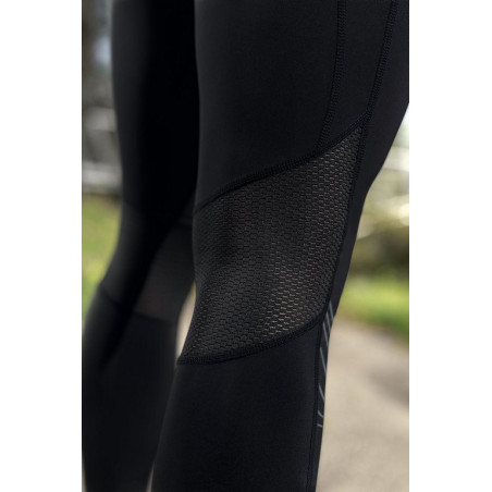 Collant long Racing Femme ERIMA NOIR GENOU MESH